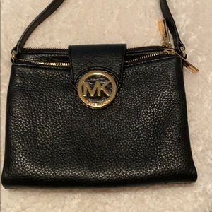Michael Kors leather crossbody purse